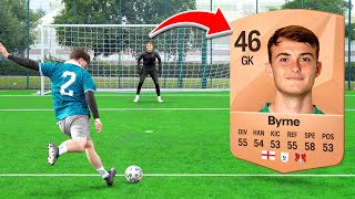 I Took 100 Shots vs The Worst Rated Goalkeeper [upl. by Ennyleuqcaj]