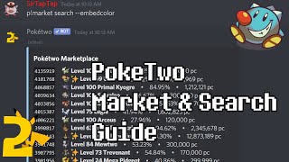 PokeTwo Market Guide  How to Search amp Filter Pokemon in the Market [upl. by Aicitel]