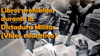 Libros prohibidos durante la dictadura militar argentina [upl. by Uriah]