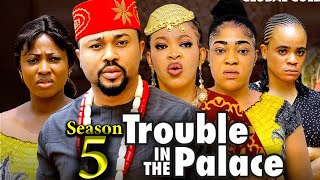 TROUBLE IN THE PALACE SEASON 5  New MovieMike GodsonElla Idu 2024 Latest Nigerian Nollywood Movie [upl. by Attenyw]