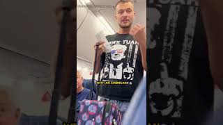 TRUMP SUPPORTER Kicked Off From Flight😱 usa shorts donaldtrump deltaairline viralshort [upl. by Dott74]