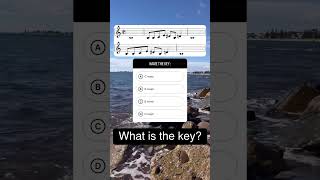 ‼️ Music theory quiz name the key of this fragment musicianship musictheory musictheorylessons [upl. by Odnomyar]