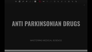 antiparkinson drugs  Drugs for Parkinsons Disease  CNS Pharmacology  Bangla [upl. by Berthe]