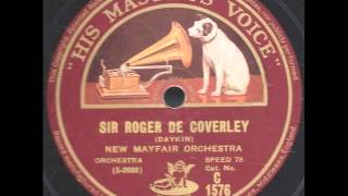 Sir Roger de Coverley  New Mayfair Orchestra [upl. by Belter]