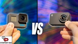 GoPro Hero 6 Black VS Xiaomi Mijia 4k 4k Action Camera Battle [upl. by Mabel]