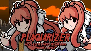 Plagiarizer Faker but its a Faker Monika amp Monika Cover  Doki Doki Takeover Festival Encore [upl. by Volnay]