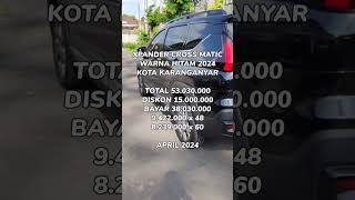 Xpander Cross Premium Package Matic Warna Hitam 2024  Niam Mitsubishi Karanganyar  April 2024 [upl. by Airrat387]