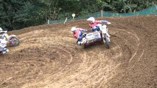 2012 WM Seitenwagen MX Rudersberg Motocross QualifikationsTag Sidecar [upl. by Helgeson]