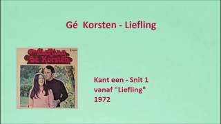 Gé Korsten  Liefling [upl. by Uase]