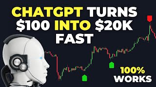 ChatGPT Trading Strategy Made 19527 Profit  FULL TUTORIAL [upl. by Aneele]