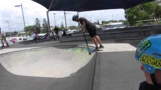 Coolum skatepark Bmx amp Scooters edit 2 [upl. by Ahseikal]