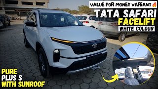 All new Tata safari Pure plus S 2024 ₹2039 lakh walkaround amp Review Hindi safarifacelift [upl. by Noble506]