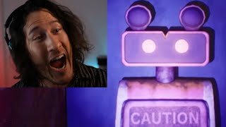 Markiplier losing his sanity while playing FNaF Security Breach RUIN [upl. by Hannahoj]