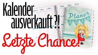 VLOG Kalender ausverkauft  LETZTE CHANCE [upl. by Annaeiluj]