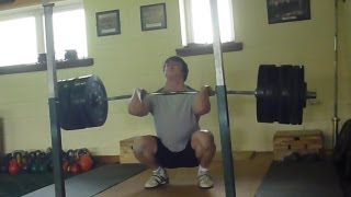 226kg Front Squat 89kg [upl. by Netsoj443]