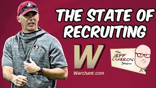 FSU Football Recruiting  The State of Recruiting for FSU  Jeff Cameron Show  Warchant TV FSU [upl. by Balfour]