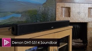 Denon DHT S514 Soundbar amp Subwoofer Review [upl. by Billmyre]