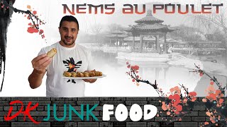 😋 COMMENT FAIRE DES NEMS AU POULET [upl. by Eentroc]