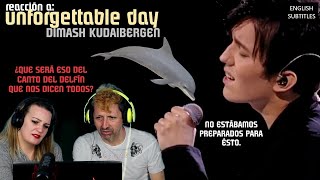 FRIENDS REACTION quotUnforgettable dayquot Dimash Kudaibergen  Spanish with subtitles [upl. by Surad]