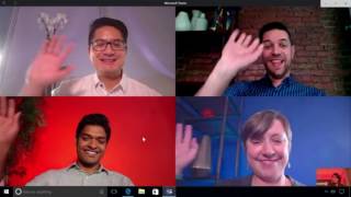 Microsoft Teams Event 2016  Live Demo amp First Walkthrough [upl. by Mena]