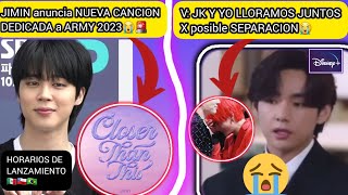 🚨TAE CONFIESA que JUNGKOOK LLORO X SEPARACION en DISNEY 😭 [upl. by Anrev]