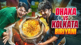 Dhaka vs Kolkata Biriyani TheLazyBong [upl. by Aisyram]