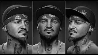 Gangsta  Zbrush Timelapse [upl. by Eidissac223]