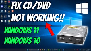 How To Fix CD DVD Not Working in Windows 11 [upl. by Algar988]