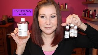 The Ordinary Skincare AHABHA Acids Review  LacticGlycolicSalicylic [upl. by Phip]