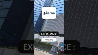 Micron Technology Is Hiring micronhiring shorts [upl. by Ahel]