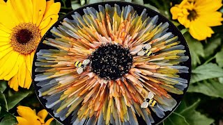 1965 The Most Incredible 3D Sunflower Using Lets Resin Fast Cure Resin [upl. by Asenej]