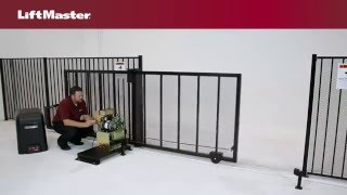 LiftMaster  How to Set Gate Limits and Force on a SL3000 [upl. by Grussing]