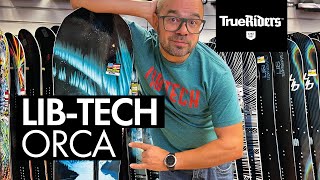 Lib Tech Orca Snowboard review 2324 TrueRiders Snowboard Sience shorts [upl. by Etyak]