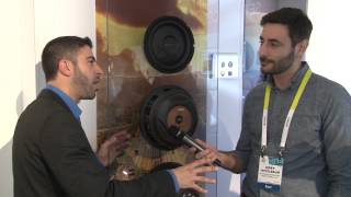 Infinity Reference shallowmount subs  CES 2015 First Look  Crutchfield video [upl. by Adnima]