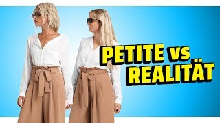 Mode für KLEINE Frauen von Zalando I Werbung VS Realität [upl. by Dimo]