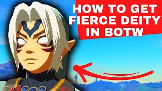 How To Get Fierce Deity Armor amp Sword In BOTW [upl. by Alag330]