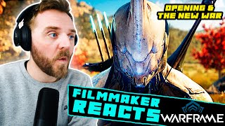 FILMMAKER REACTS WARFRAME CINEMATIC TRAILERS [upl. by Idorb]