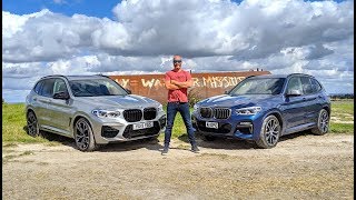 NEW BMW X3M Competition vs X3 M40i  Sports SUV  S58 Engine [upl. by Hollenbeck]