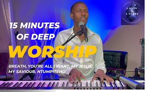 WORSHIP SESSION Medley WITH GENTIL MISIGARO EP1  SONGS amp STORIES [upl. by Ymrots]