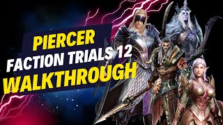 Piercer Faction Trials 12 No Aracha No Legendary AoE Marksman  Watcher of Realms [upl. by Genie]