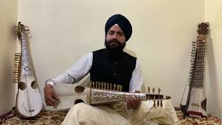 Rabab lesson no 8 Sargam no 7 on Rabab [upl. by Nyladnohr544]