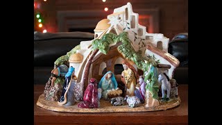 Clayworks Bethlehem Nativity Candle House [upl. by Eelorac]