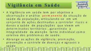 Cosems PI  Vigilância em Saúde Vigilância Ambiental Epidemiológica e Sanitária [upl. by Selfridge]