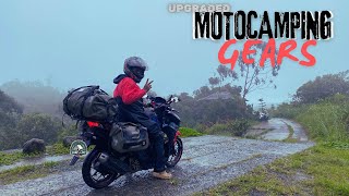 UPGRADED MOTOCAMPING GEARS  RAIN OR SHINE MOTOCAMPING [upl. by Rudie496]