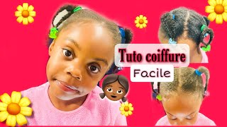 IDÉE TRESSES AFRICAINES POUR PETITE FILLE 👧🏾  COMMENT ENTRETENIR SES CHEVEUX CRÉPUS [upl. by Siugram]