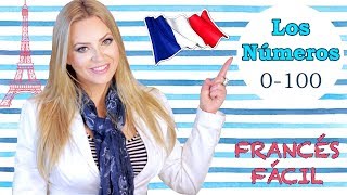 FRANCÉS FÁCIL 🇫🇷 Cómo PRONUNCIAR los NÚMEROS 0100 [upl. by Nivlak943]