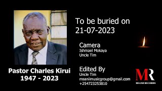 MSANII MUSIC GROUP MESSAGE OF CONDOLENCES TO LILIAN KIRUI AFTER THE LOSS OF HER FATHER CHARLES KIRUI [upl. by Ardnas78]