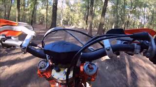 Fast Hare Scramble Trail At Croom FL No Speed Limits KTM 300 XCW 2020 Dirt Bike Trail Rider [upl. by Belva829]