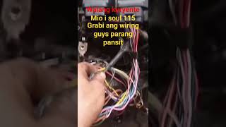 Mio soul I 115 walang kuryente tutorial mio yamaha how diy [upl. by Eggett]