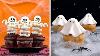 20 Spooky Halloween Cupcakes And Party Snacks [upl. by Velda872]